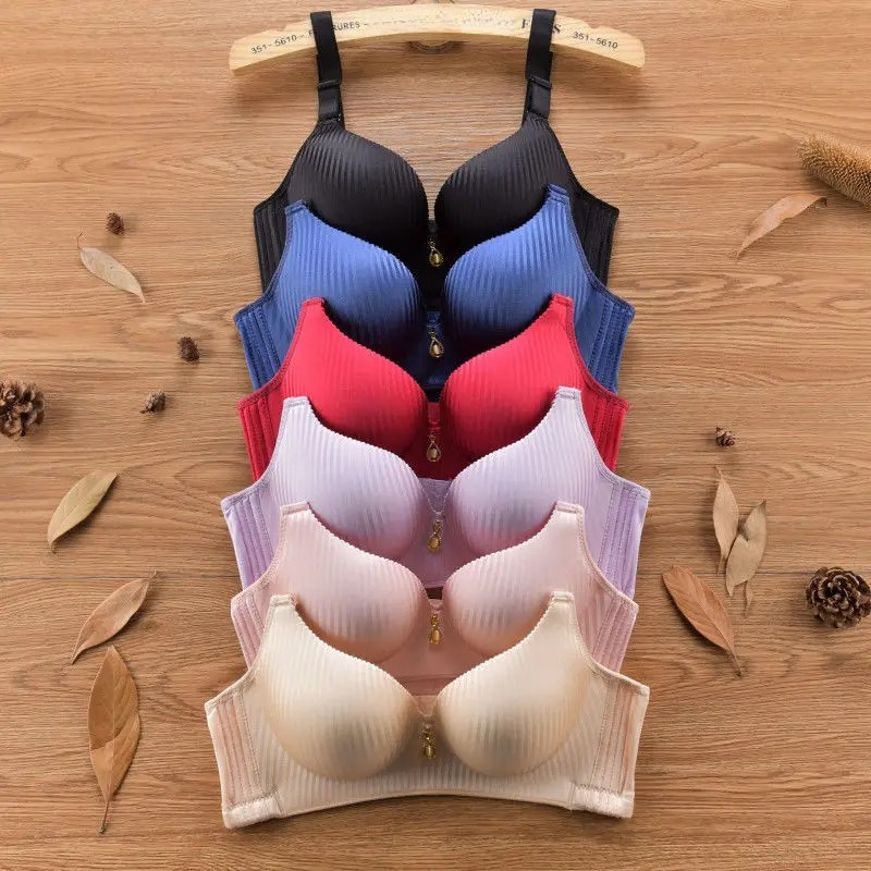 2024 New Girl's Thickened 8cm  - Minimizer Bra Women 评论和价格