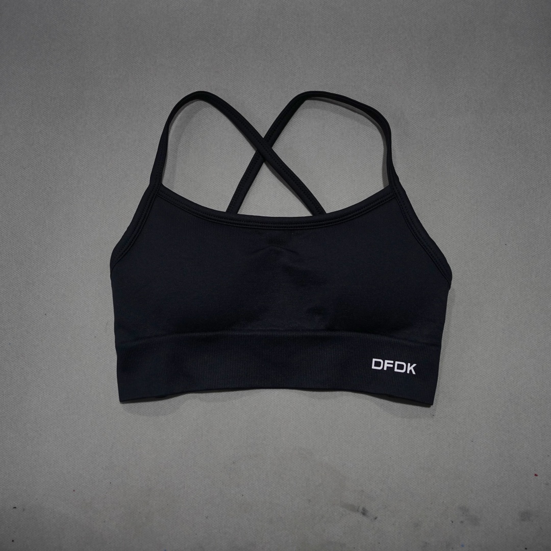 DFDK Ribbed Seamless Cross Bac - Underwire Bra Padded 评论和价格